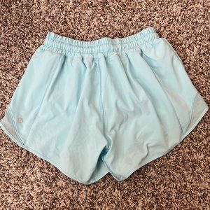 Lululemon Blue Hotty Hot Shorts Size 4 Tall